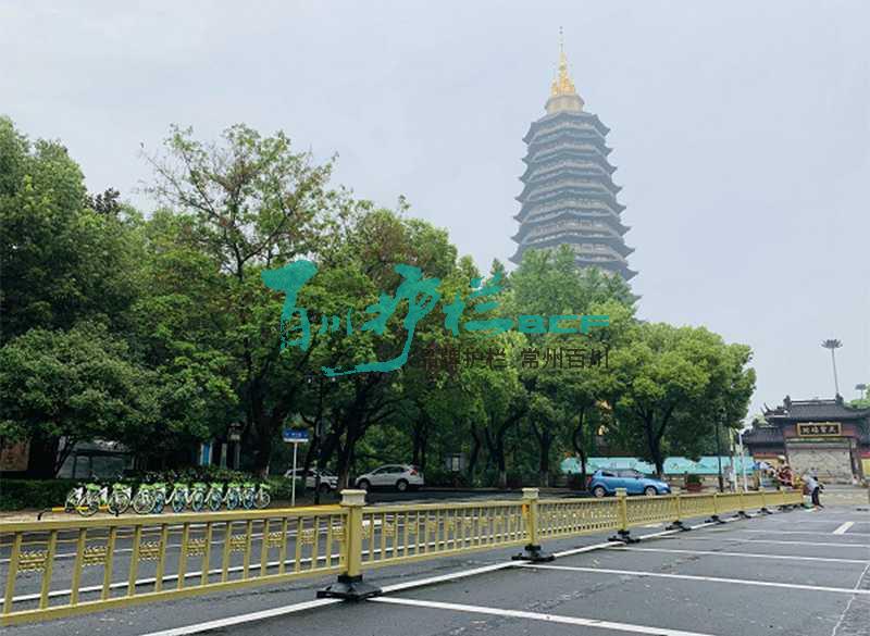 常州天寧寺城市文化護欄工程